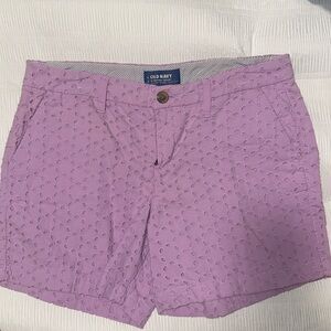 Old Navy Eyelet everyday Shorts